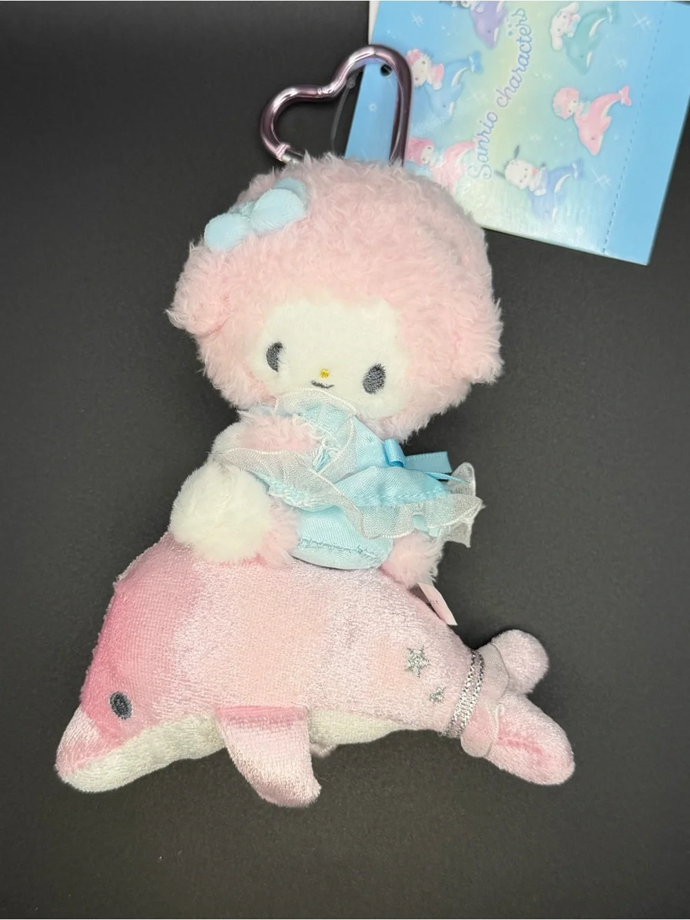 Sanrio The Dolphin series My Sweet Piano keychain/plush sp24